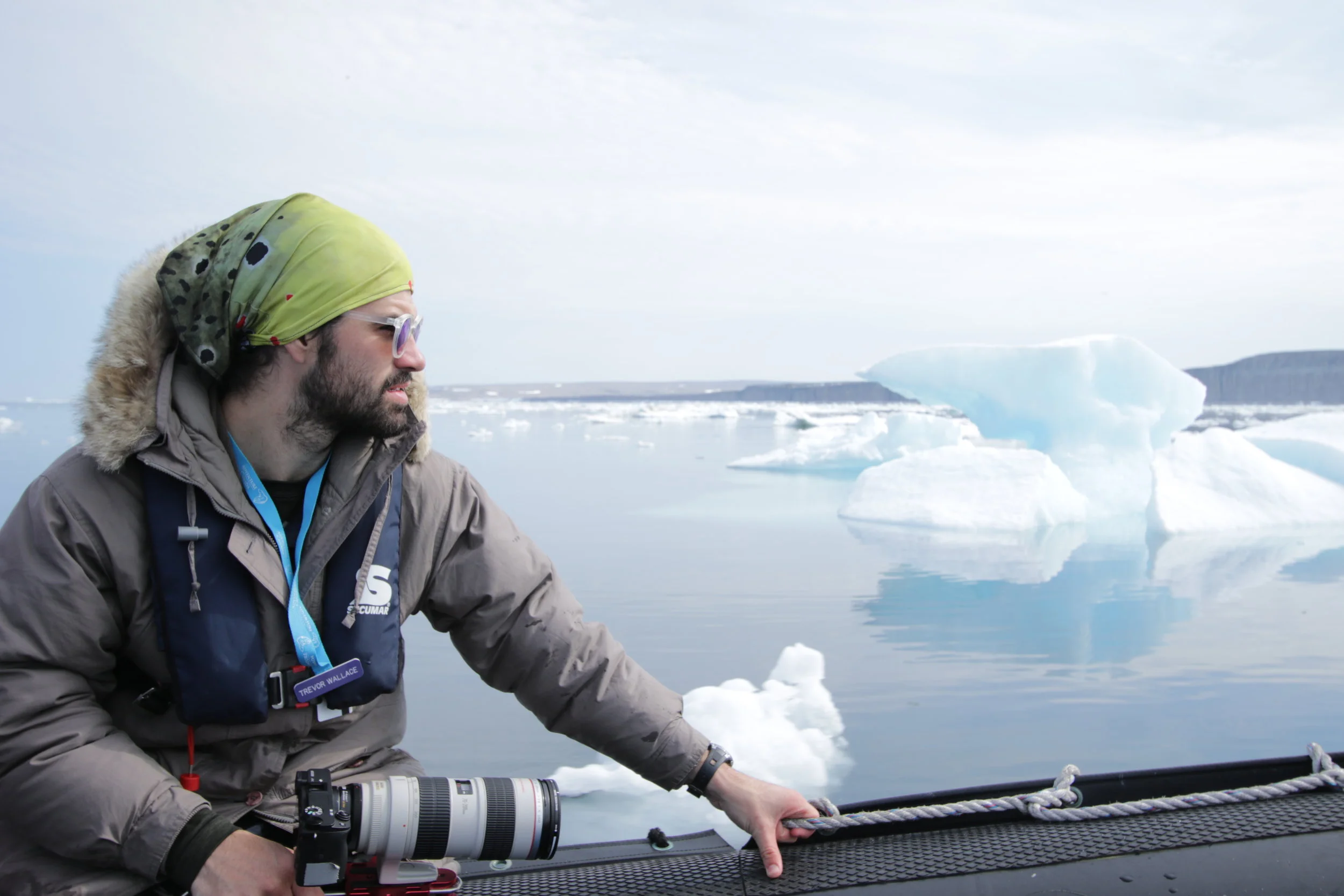 Trevor Wallace is an explorer, artist, and filmmaker focusing on documenting stories of the human spirit, present and past. He specializes in collaborating with remote communities and documenting expeditions in harsh environments. His films have been shown at the Polar Film Festival, the Museum of Natural History, Cannes Short Film Corner, and the World Water Forum. He serves as the Vice President for Research and Education at the Explorers Club. (Photo Credit: Antonella Wilby) theworldwidewallace.com