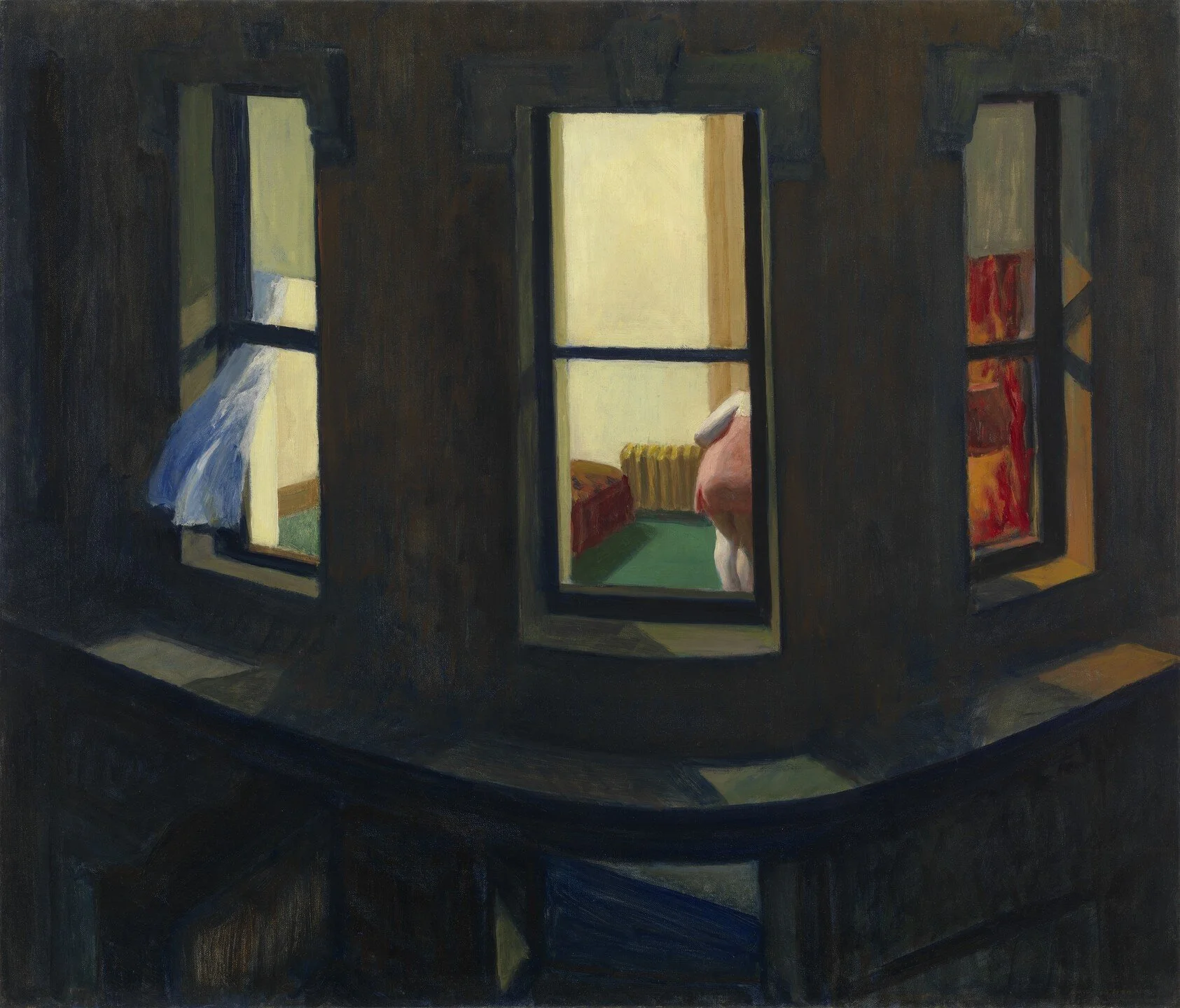 Edward Hopper, Night `Windows, 1928.