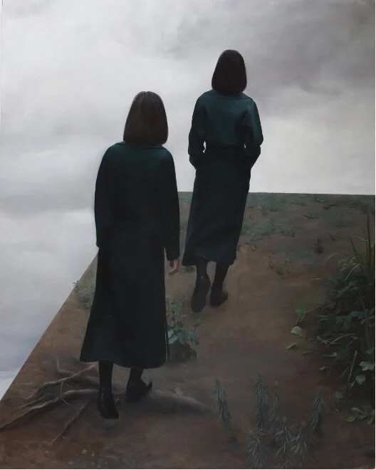 a foreshortening cliff, Ruozhe Xue, 2016.