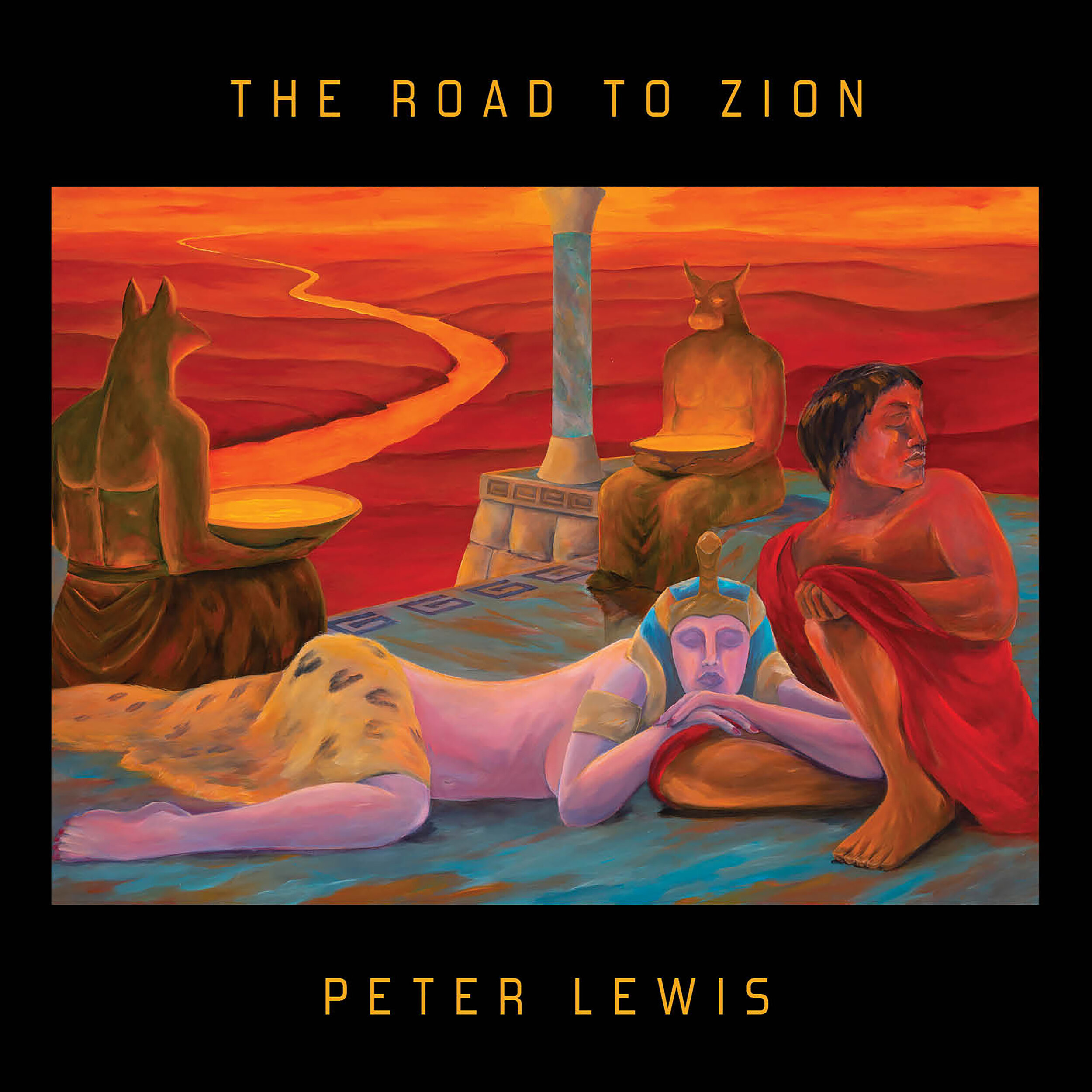 Moby Grape's Peter Lewis The Road To Zion Reel To Reel 15 IPS 1/4  Half  Track Tape — OMAD Records