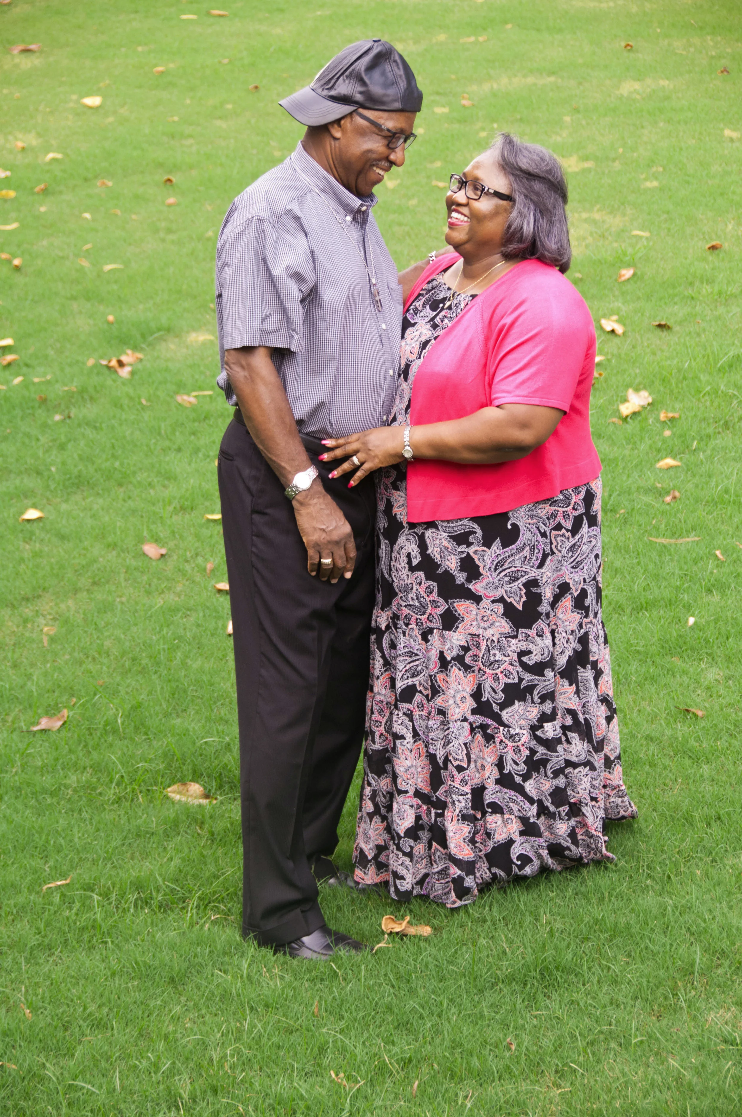 Brother James Brown, Senior and his wife Charel.