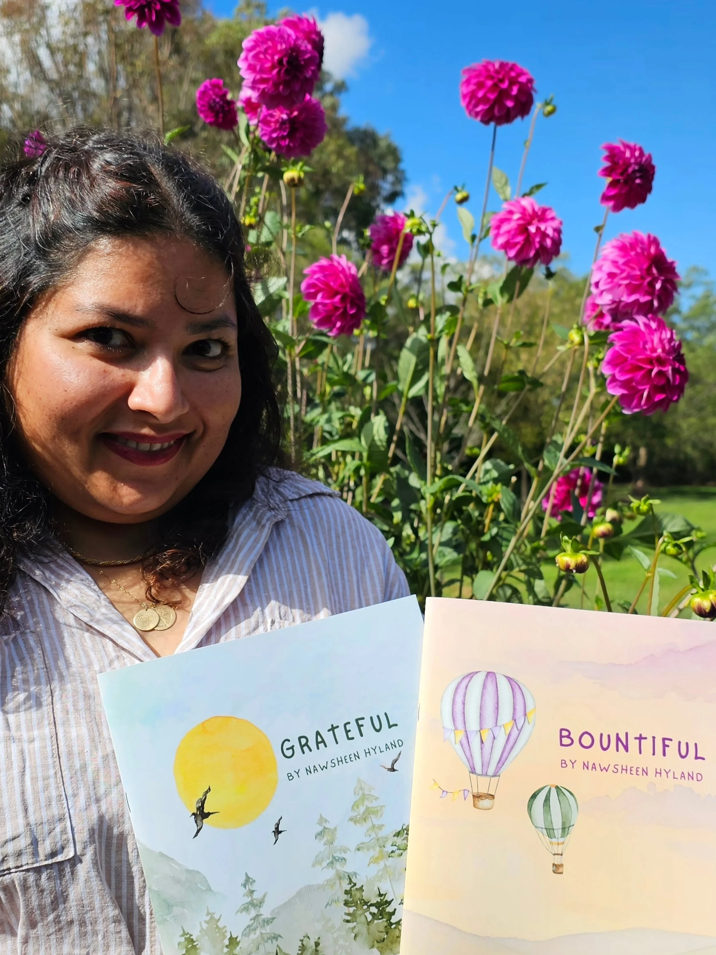 The Blooming Hearts books were written alongside building Whistle &amp; Page, raising babies, wedging clay, packing orders, and reheating the same cup of tea so many times it practically became a science experiment.

They were written in the middle o