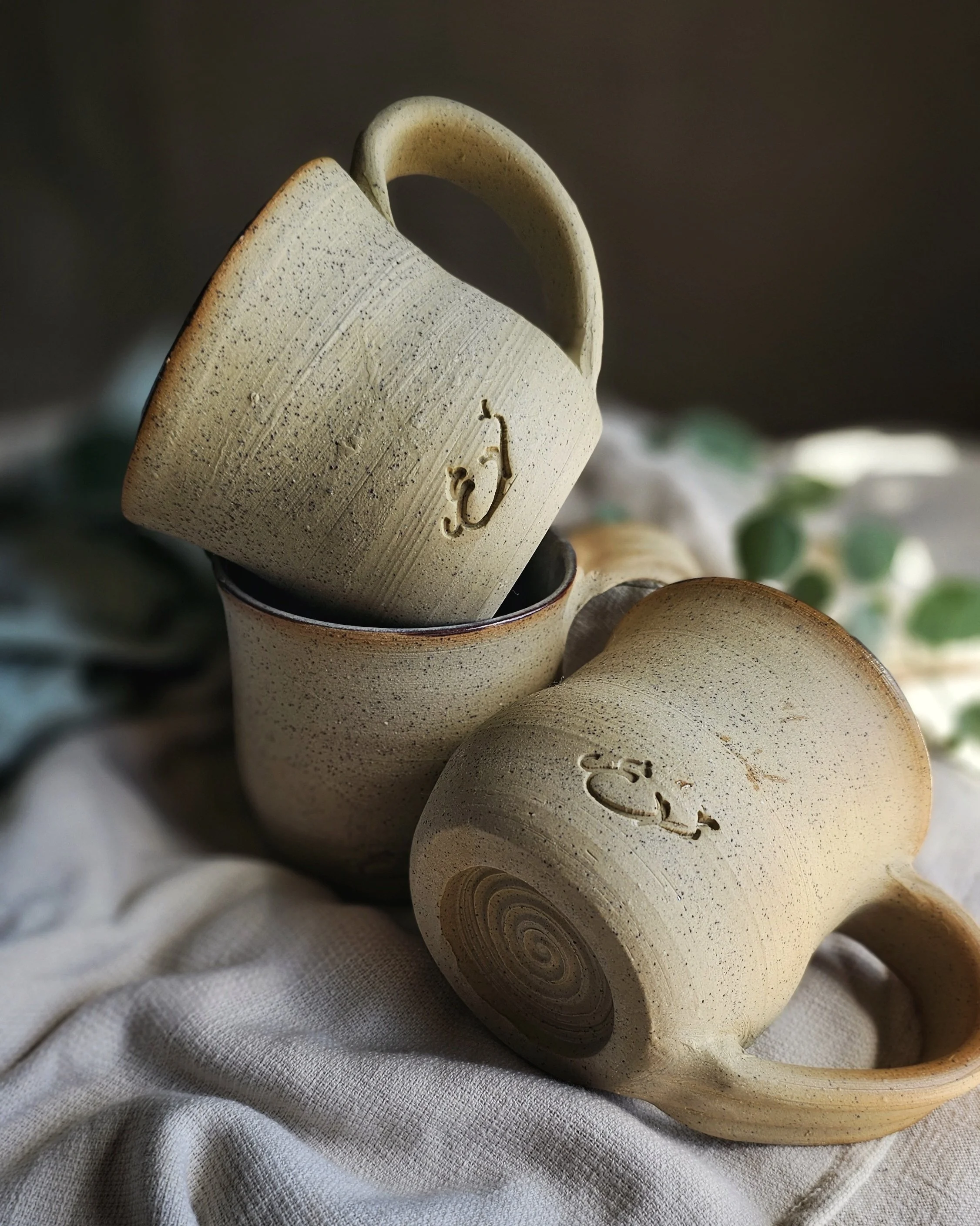 Cosy Cup | Lychee Blossom Interior | With Handle