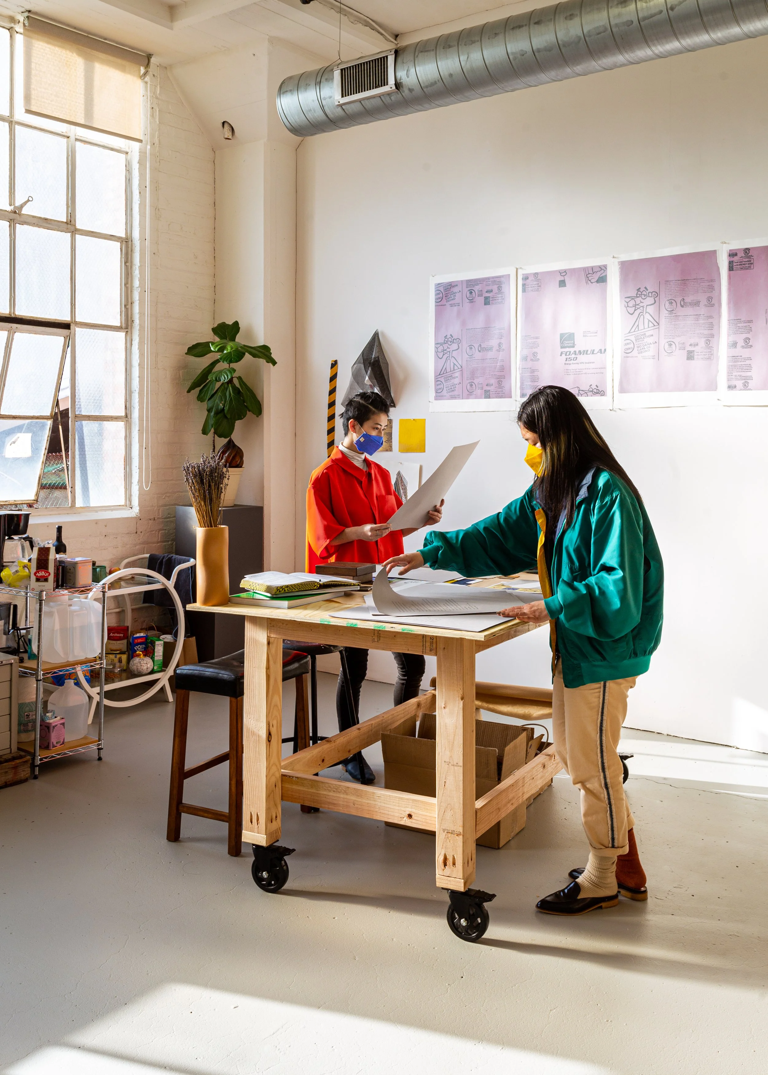 Hope and Louisa at the table.jpg