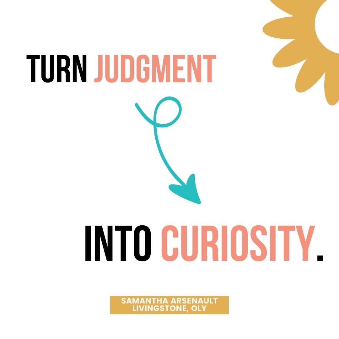 We often judge ourselves for making mistakes, falling short, feeling feelings, and even for the thoughts that enter our minds. What if, instead of recoiling in judgment from these things, we lean in with curiosity?

When we get curious about what&rsq