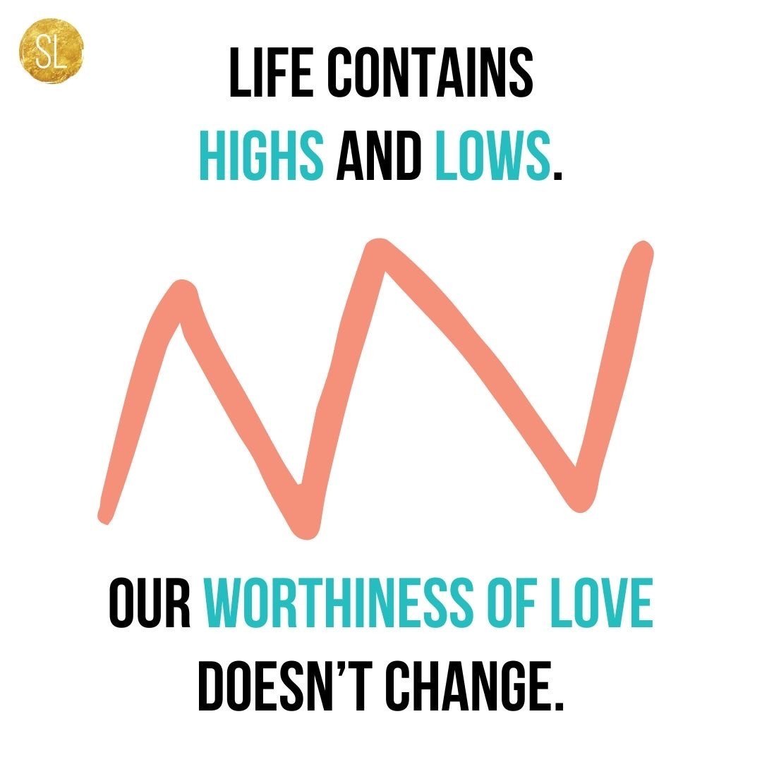 I believe our worthiness of love + belonging are birthrights. We don&rsquo;t become more worthy of love if we earn As &ndash; and become less worthy of love if we earn Ds. Despite what the world tells us, those aren&rsquo;t things to be earned or wit