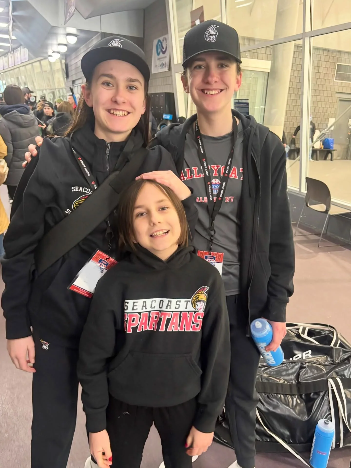 What a journey it&rsquo;s been for these two &mdash; and their lil sister who&rsquo;s been soaking it all in from the beginning. 

Seven years ago, they followed Bigs&rsquo; lead and stepped into the wild world of ice hockey.

Five years ago, they (a