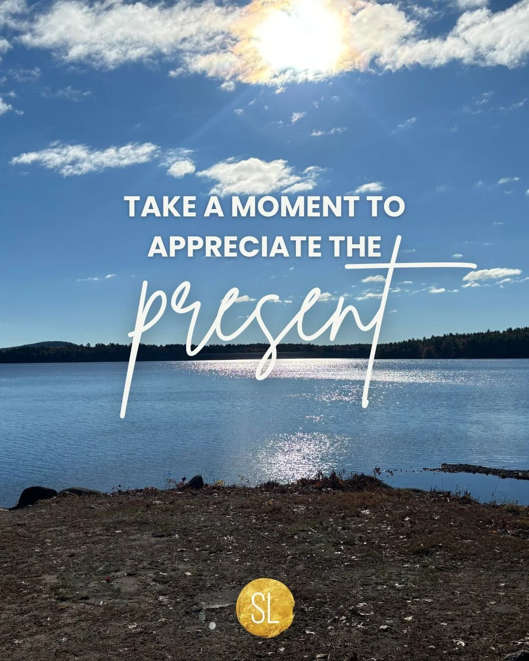 Even if it&rsquo;s not what you&rsquo;re wanting it to be. ⁠
⁠
Allowing ourselves to be here, now &ndash; accepting the present moment &ndash; is what allows us to keep moving forward. ⁠
⁠
Acceptance doesn&rsquo;t mean resignation. It&rsquo;s really 