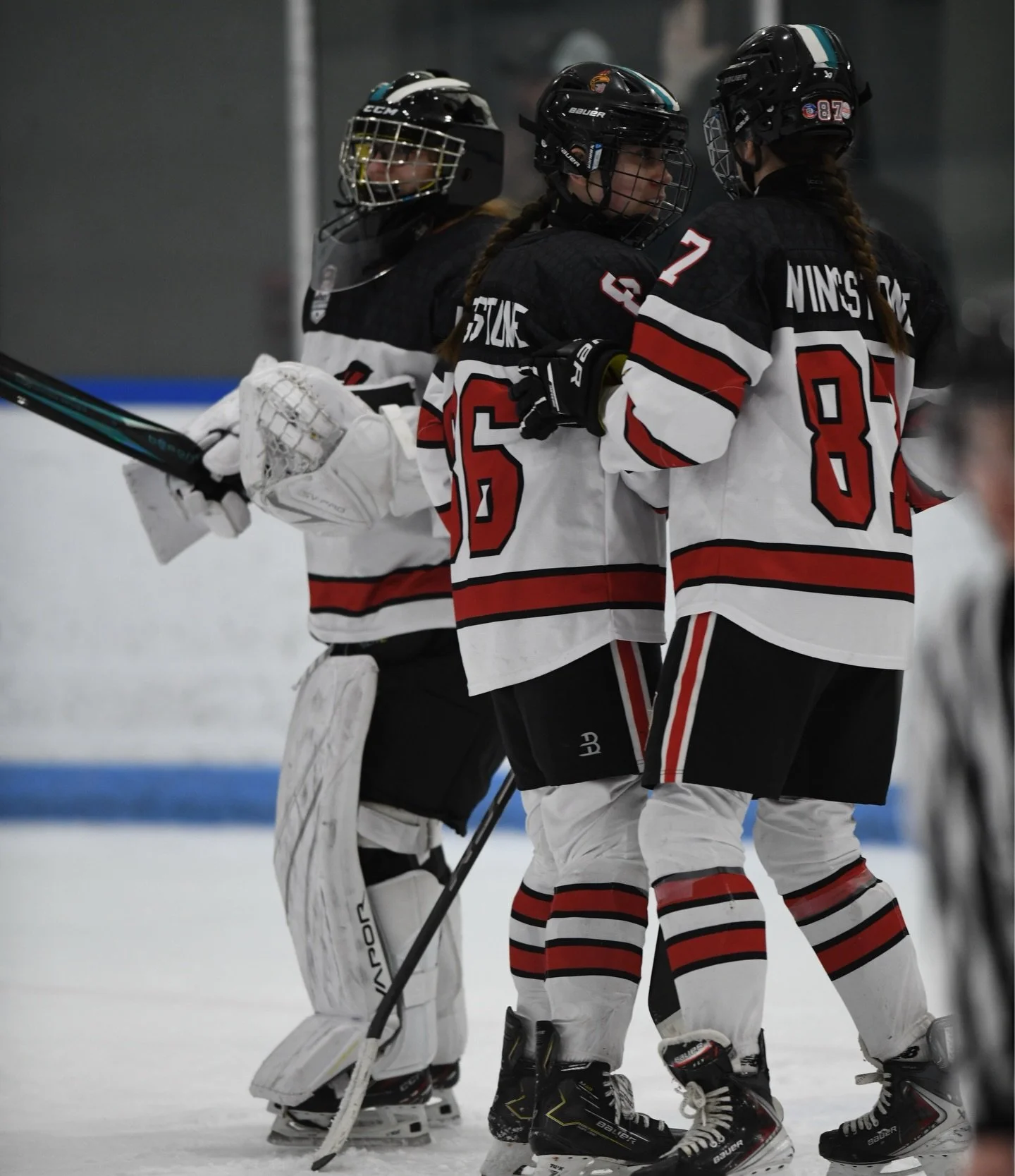 From the twins&rsquo; championship game at @usahockey nationals &mdash; a moment they will remember forever. ✨

Shoutout to the photographer for this one. Anytime they are out on the ice at the same time - I feel an extra swell of gratitude that they