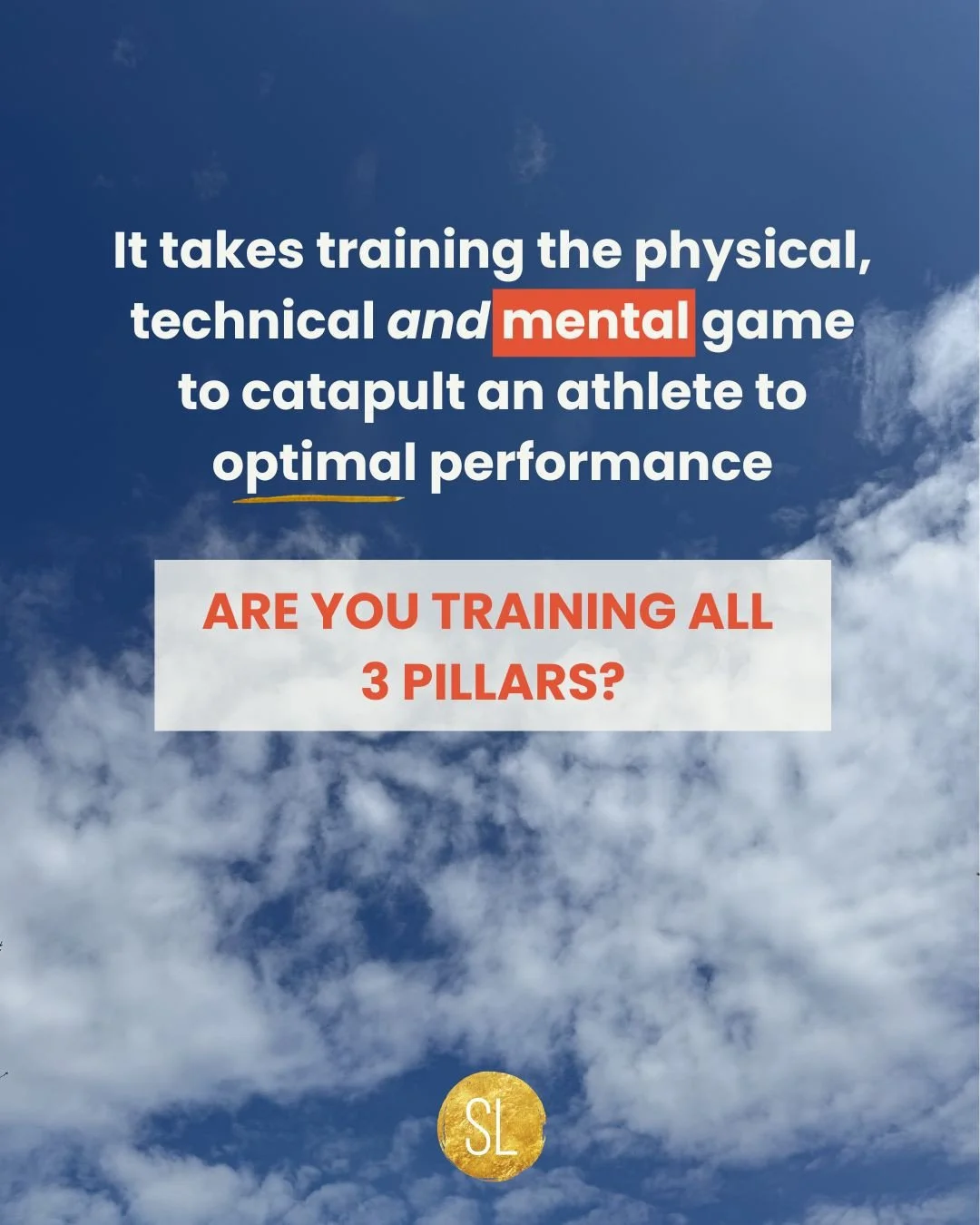 Training the &lsquo;mental&rsquo; game is not just beneficial for athletes; it&rsquo;s helpful for all of us.⁠
⁠
Building capacity to handle stressors.⁠
⁠
Learning how to shift the dial on our internal state.⁠
⁠
Strengthening our command of attention