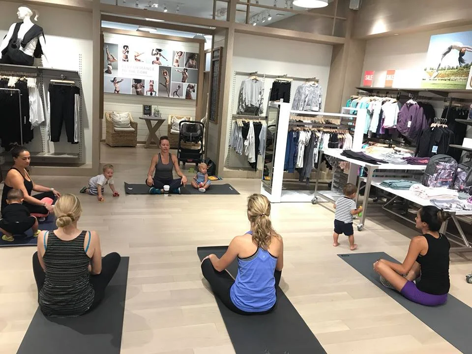 Mama & Me at Athleta Lincoln Road