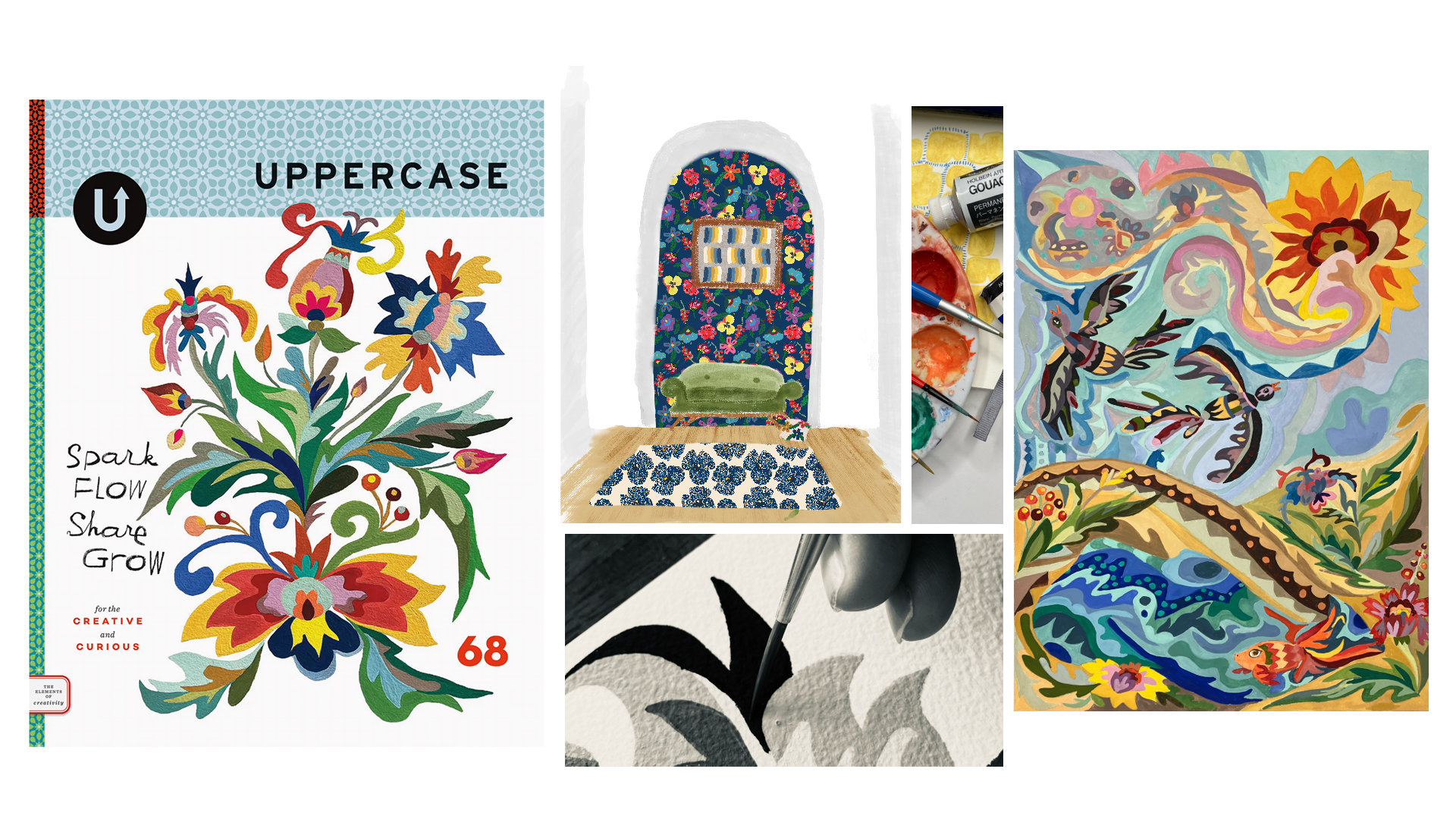 ukrainian folk art, ukrainian, vibrant, human made, college