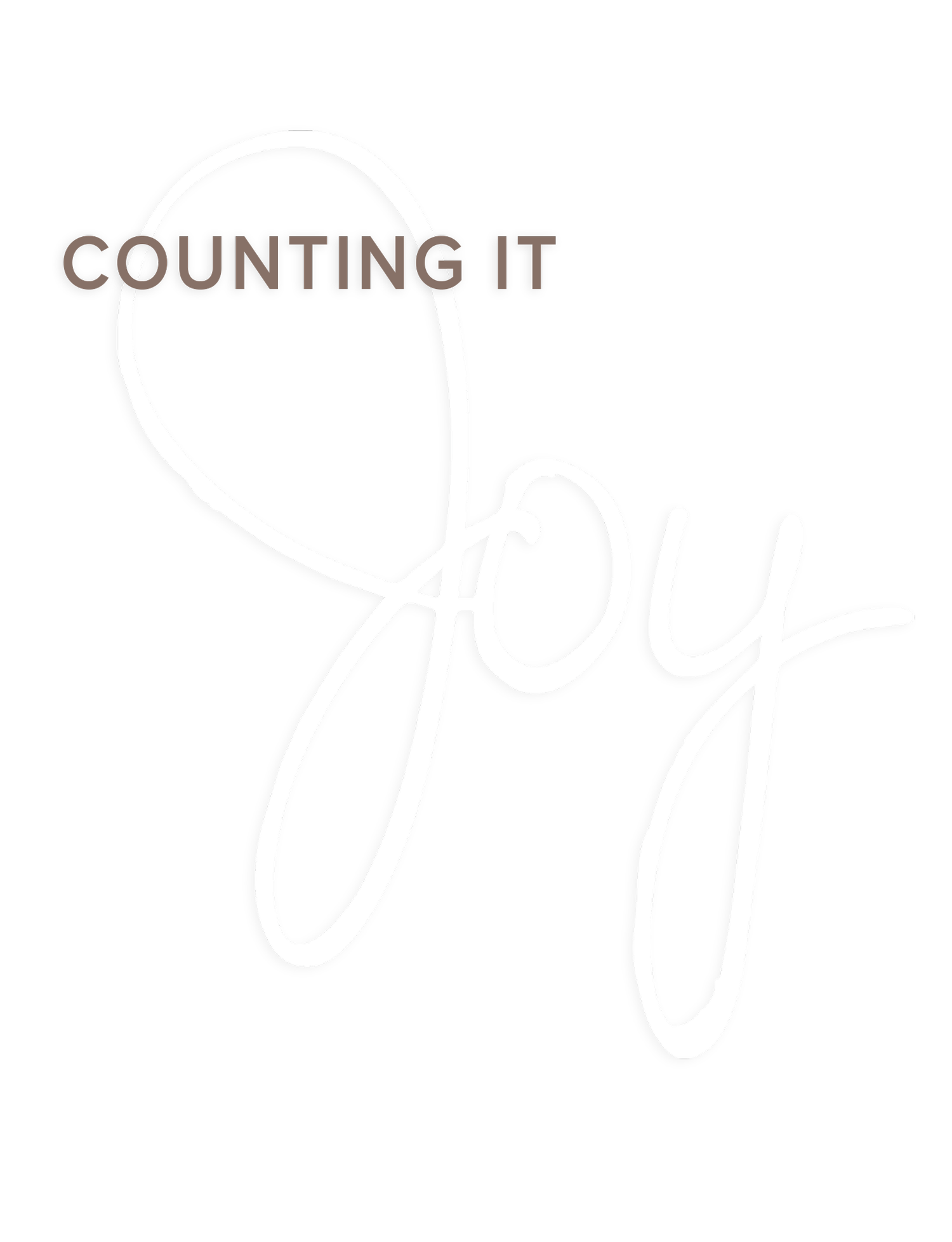 Counting It Joy