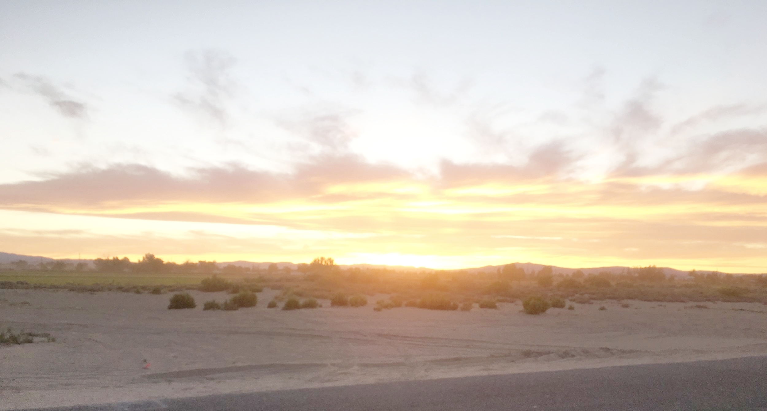 We were blessed with amazing sunsets every night...
