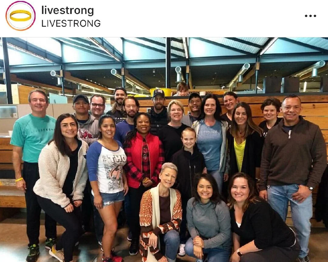 Me, with the President of the Livestrong Foundation, and the rest of my teammates. I was also featured individually on their Instagram page, because I did two races back to back and they wanted their followers to hear my story. I can’t express how grateful I really am to be apart of such a wonderful team. It was really inspiring to hear a lot of their stories and to hear about some of them that have cancer, but still trained in extreme weather conditions for the 5k/marathon while under going chemo and radiation treatments.