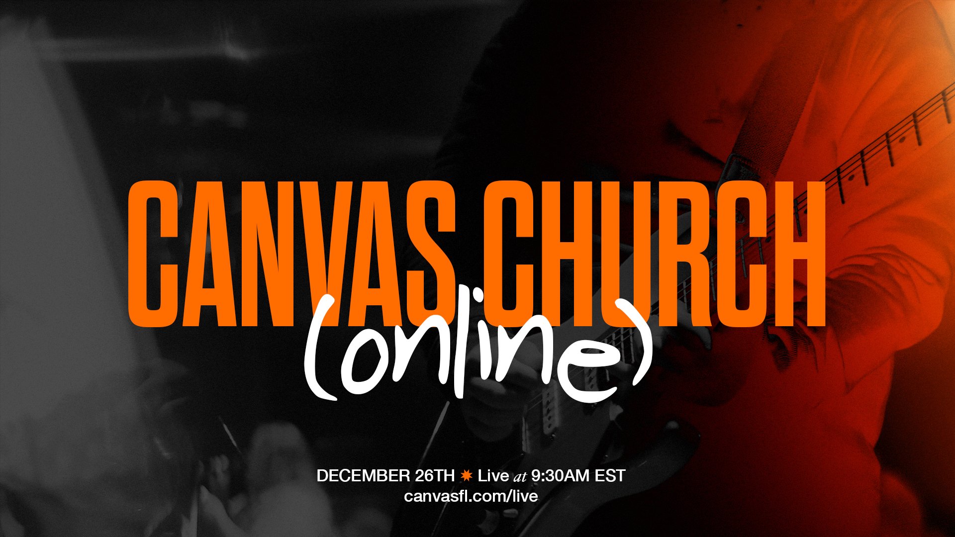 Stay up to date. — CANVAS CHURCH