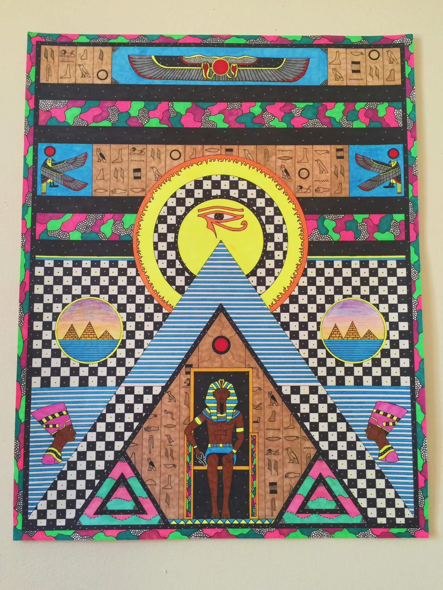 Pharaoh Print (16X20)