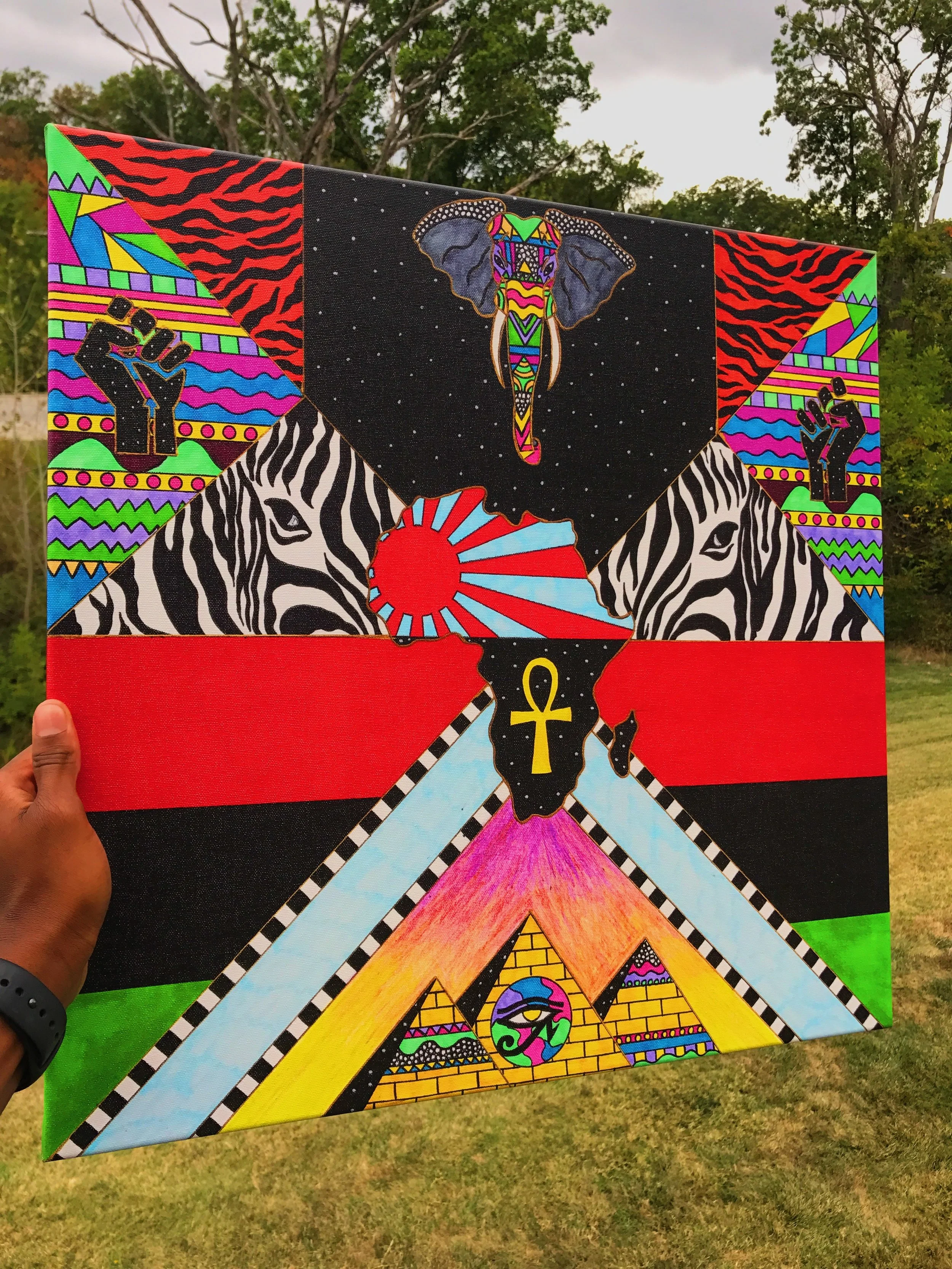 Zebra Canvas (24x24)