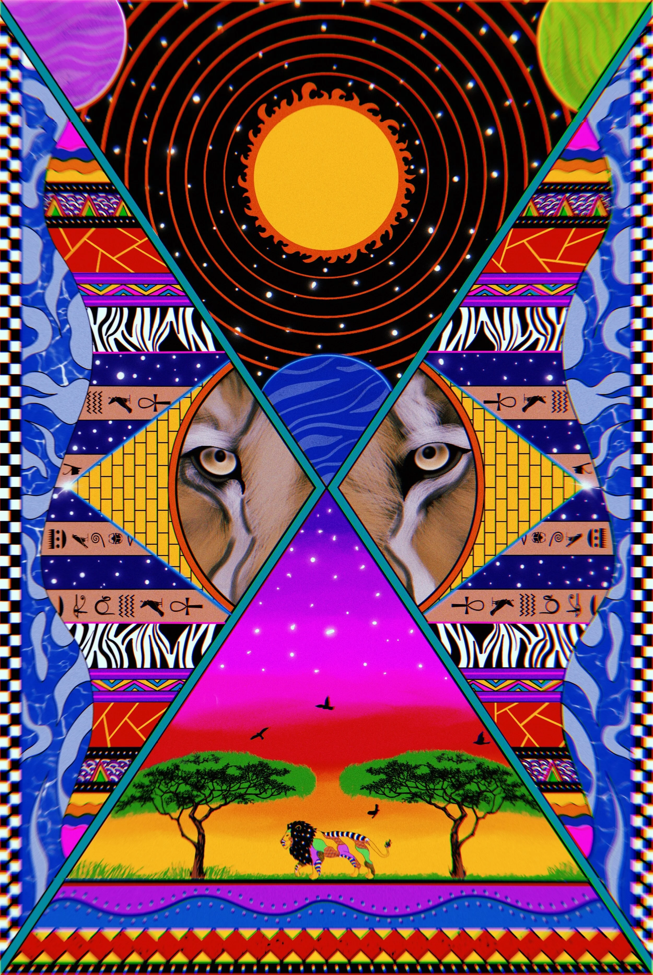 Heart Of A Lion Canvas (20x30)