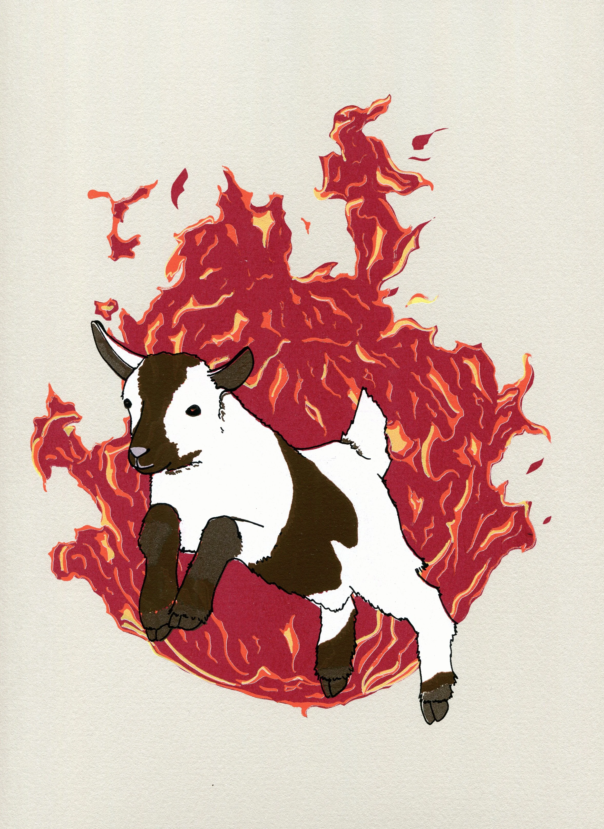 Fireball Goat