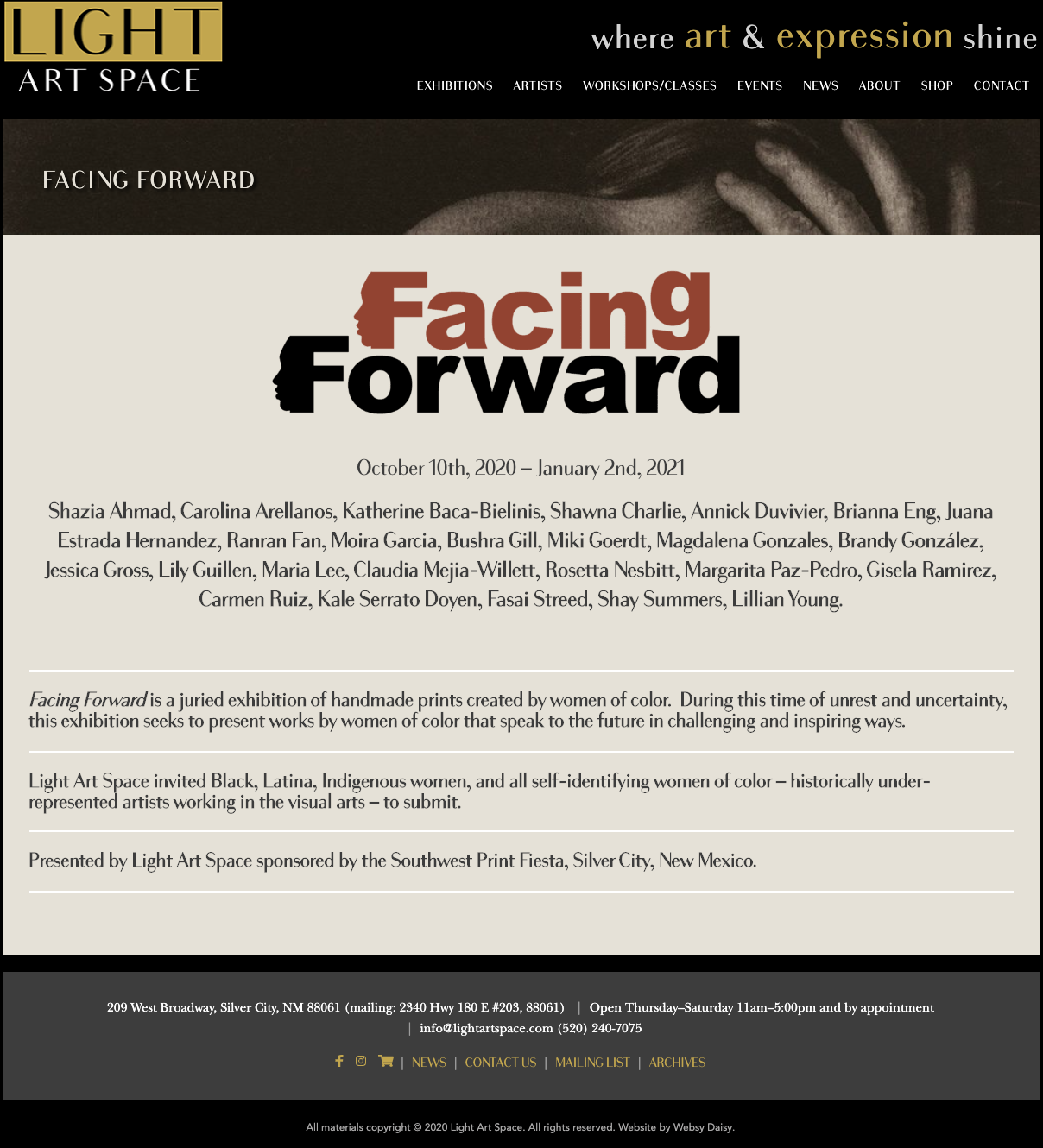 Facing Forward