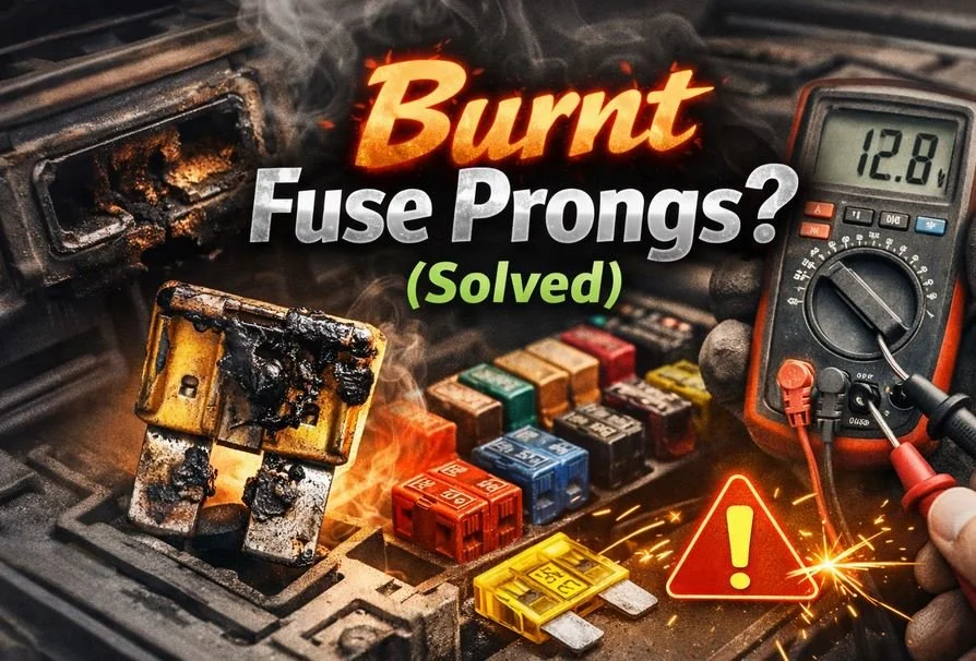 Burnt Fuse Prongs? (Solved)
