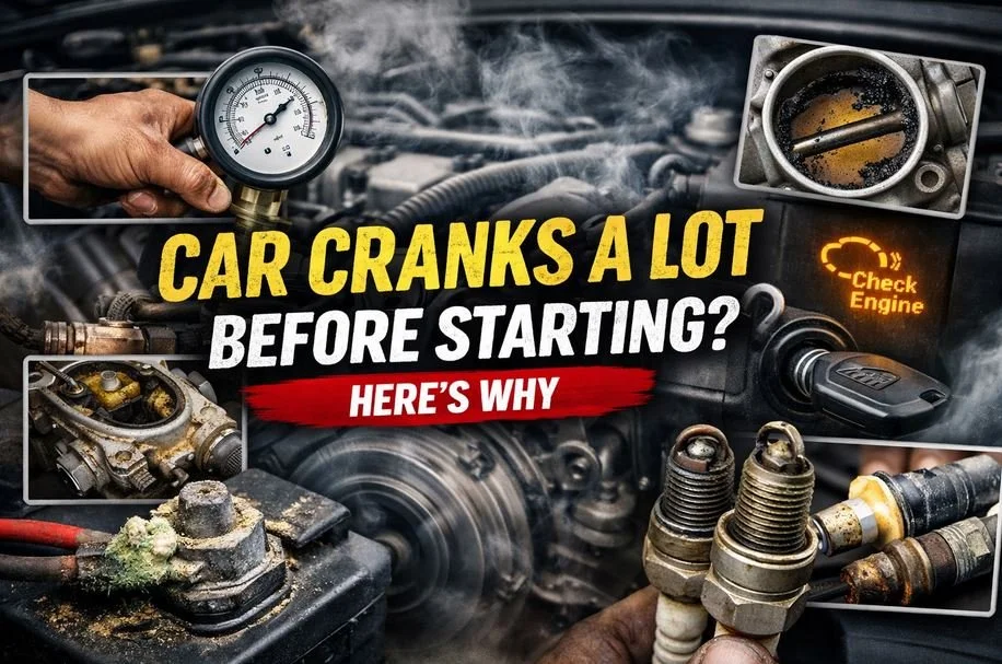 Car Cranks A Lot Before Starting (Here's Why)
