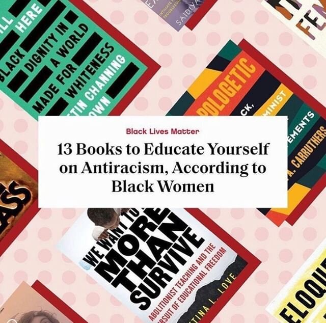 Repost from @glamourmag -- Aside from taking to the streets and opening your wallet, arming yourself with knowledge about the unique and painful Black experience is key to making a difference. But rather than turning to Black friends and peers to do 
