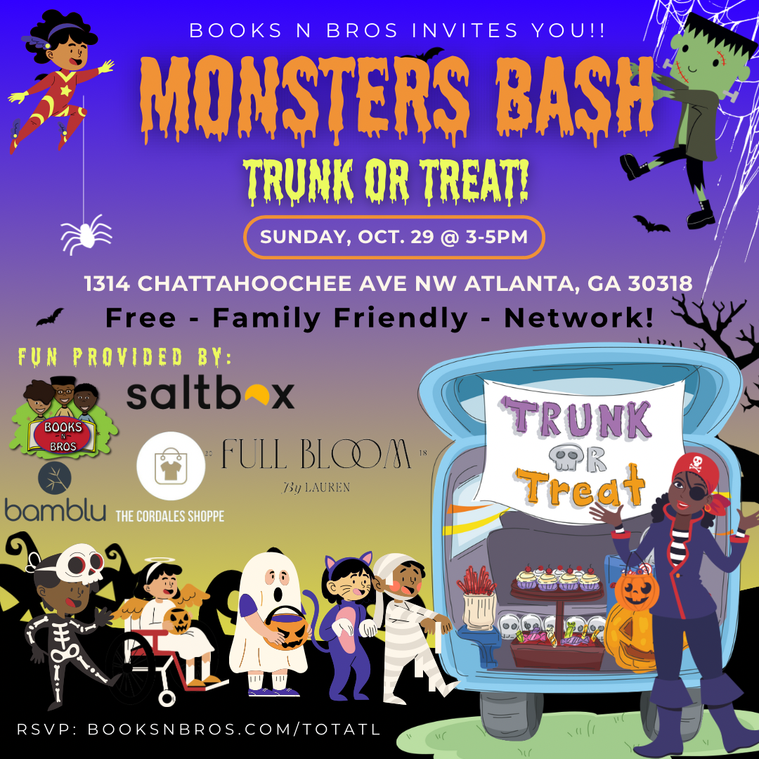 Books N Bros Monsters Bash Trunk or Treat