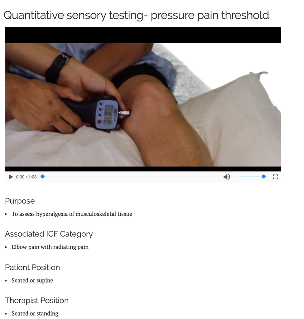 quantitative sensory