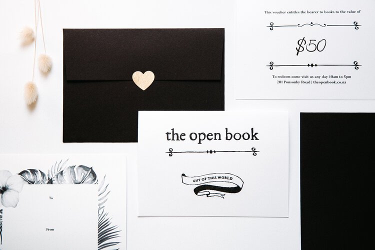 The Open Book Gift Vouchers from $30