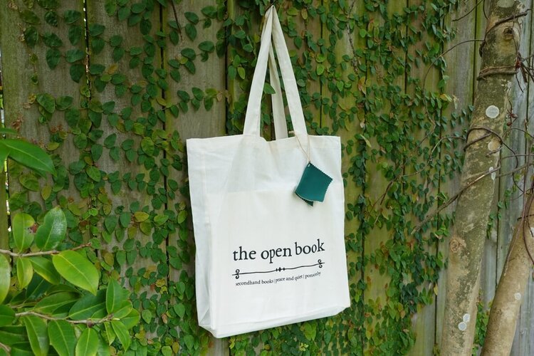 The Open Book Tote Bags $15