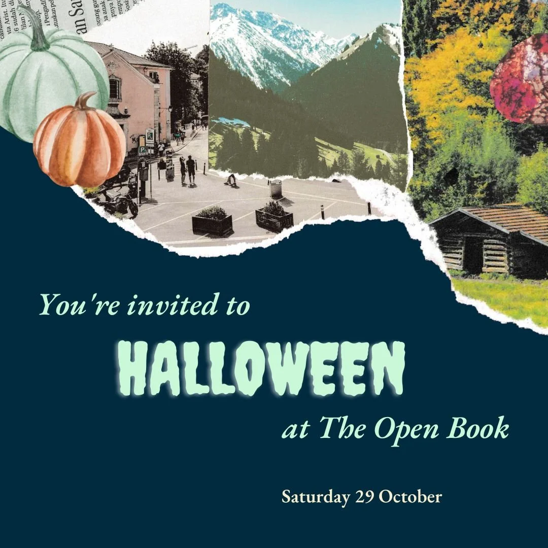 Halloween party at The Open Book