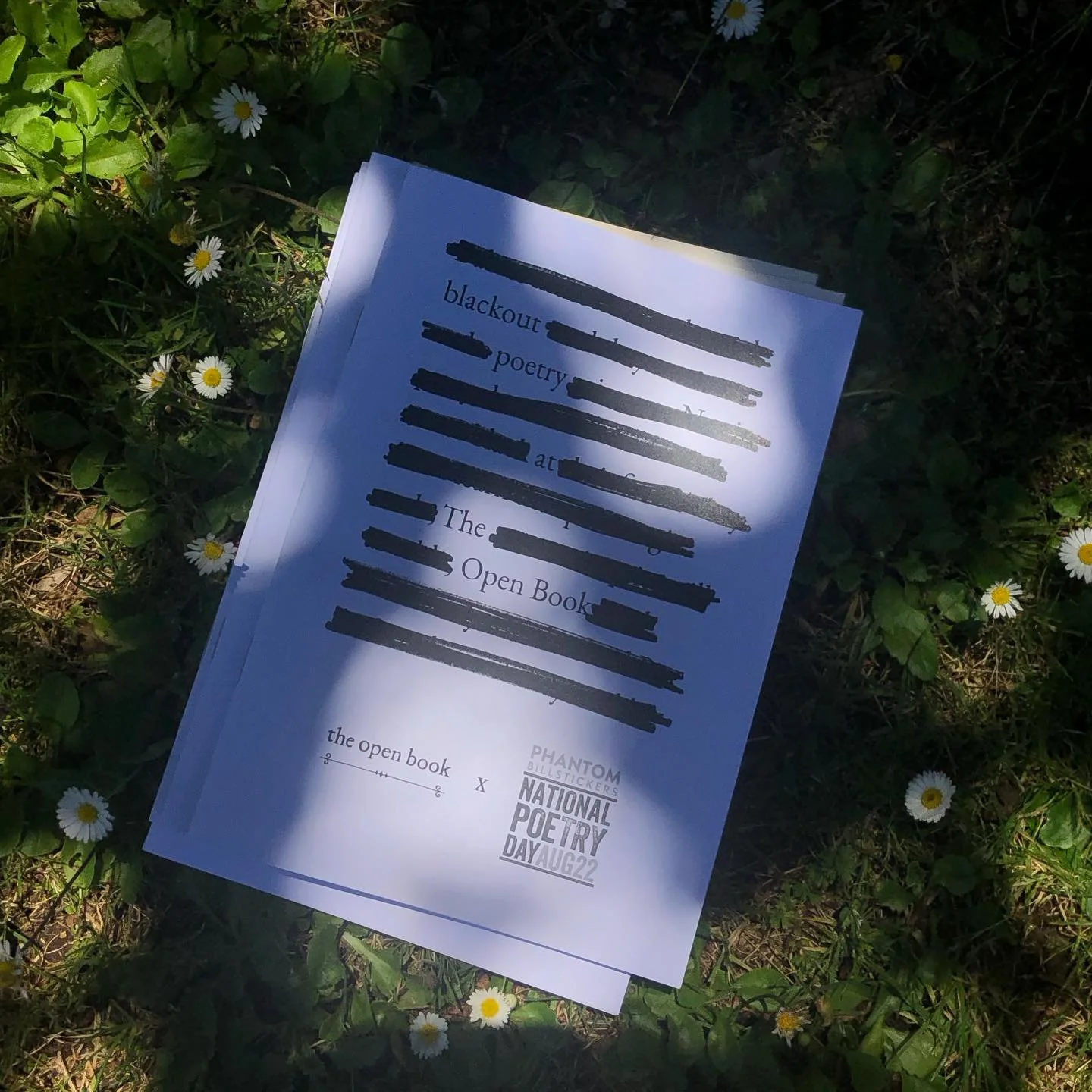 If you have ever enjoyed perusing the blackout poetry wall in our hallway, you&rsquo;ll love this latest offering we have here at The Open Book! 

Back in August we had our annual blackout poetry event for @nzpoetryday, but this year we gave you a ch