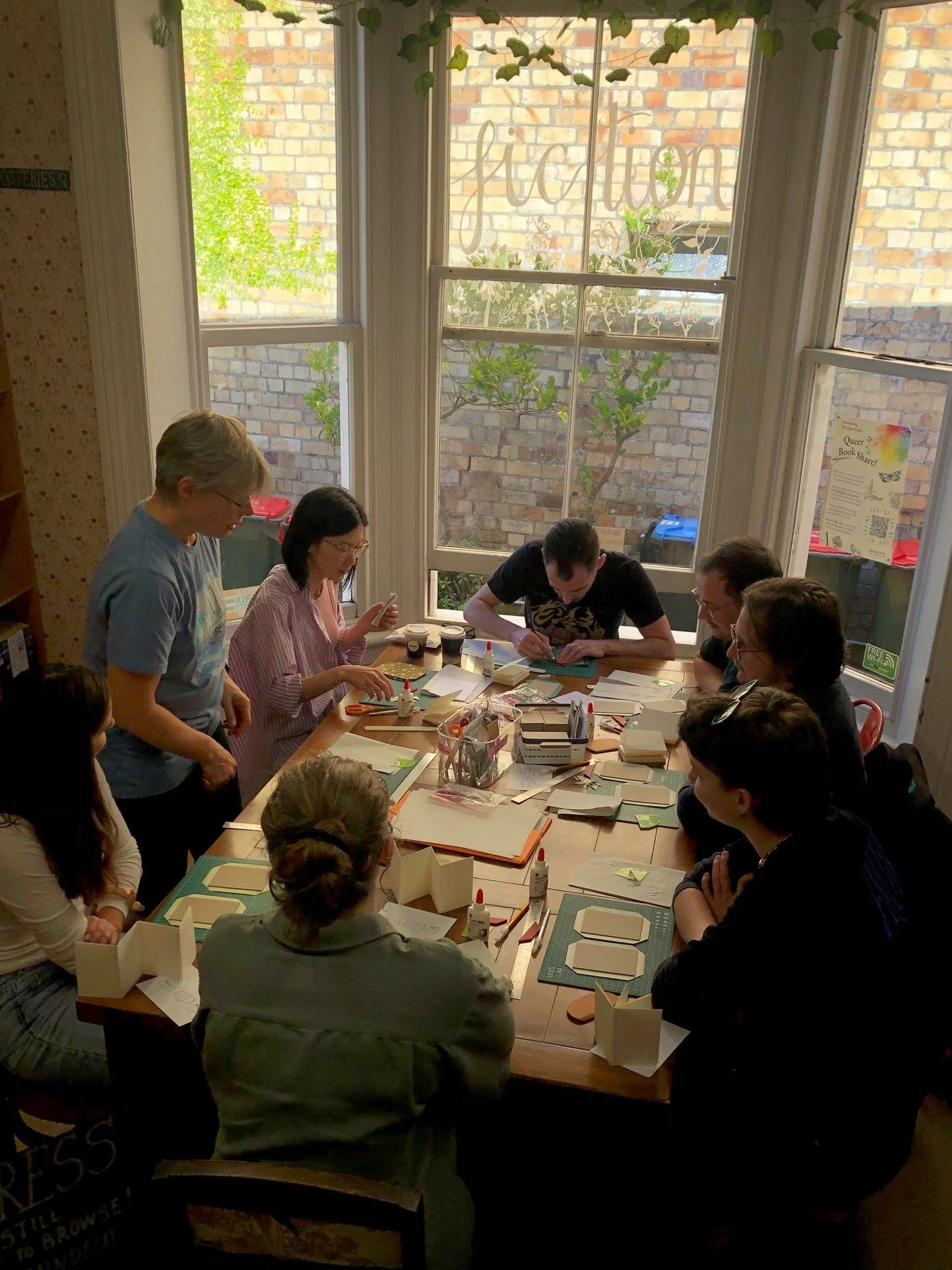Last weekend's Flax &amp; Fibre workshop was a hit (though this was hardly a surprise to us). Learning new skills and getting into a flow state all whilst creating alongside like-minded people - and by the end you have three wee ngā pukapuka that you