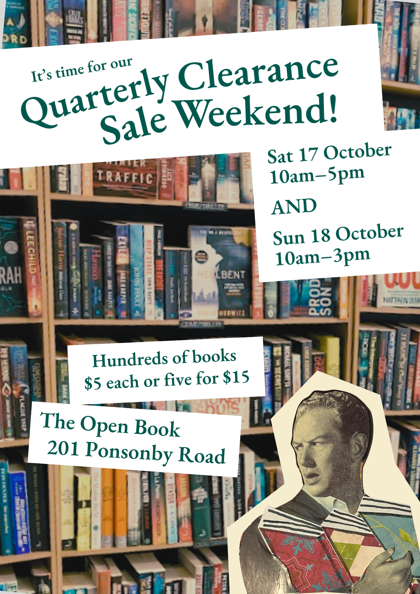 The Open Book Clearance Sale Weekend - October 2026