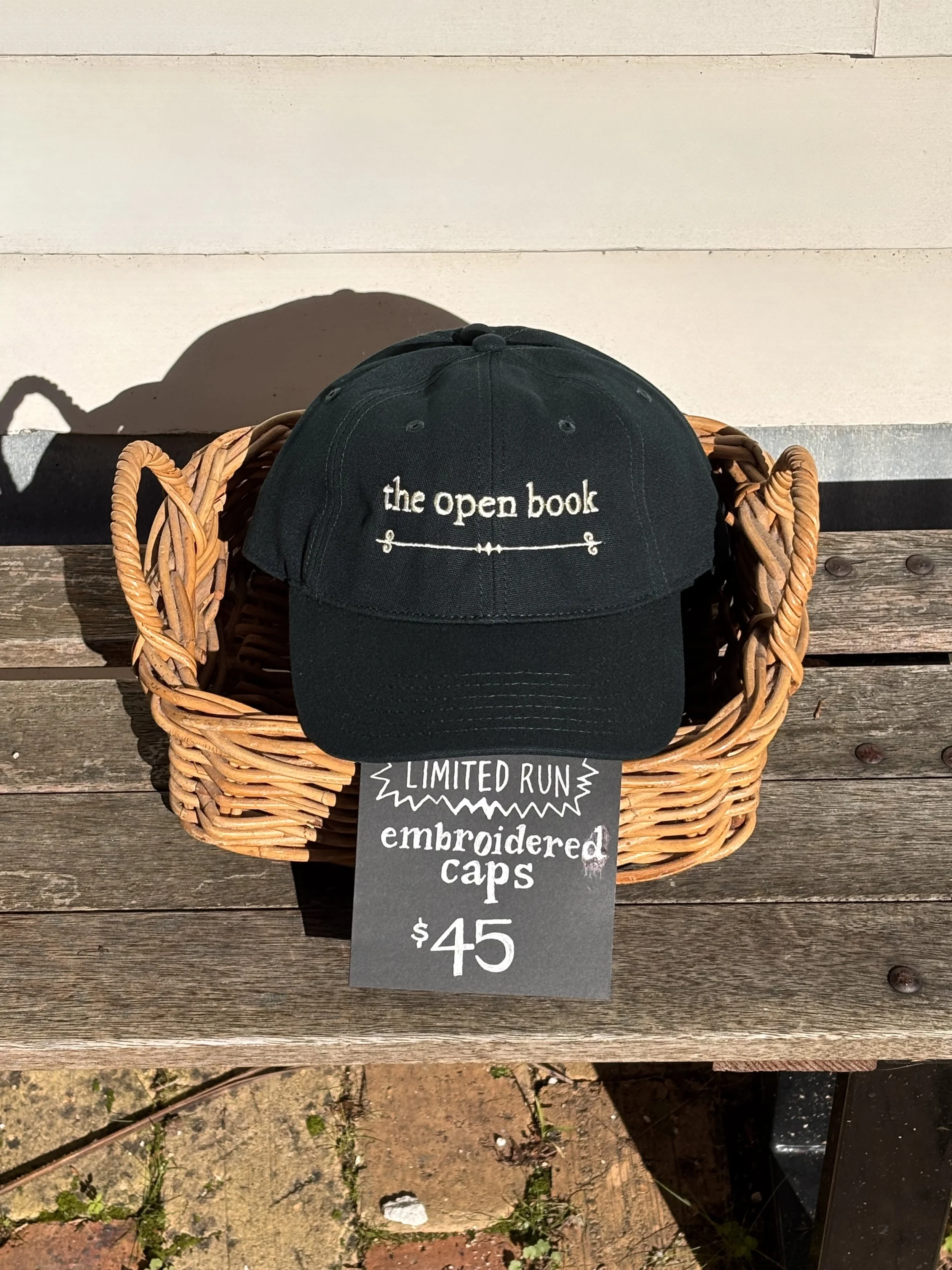 The Open Book Limited Edition Embroidered Cap