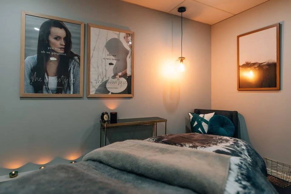 Your very own private room for your skin treatment at the Beauty Company