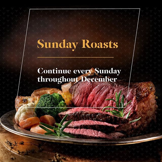 🍽 Beef, Turkey, Pork &amp; Nut Roast - alongside some our of Brasserie classics. Every Sunday #sundaylunch #eatlocal #eatfresh #sundayroast #roastbeef #roastpork #roastturkey #nutroast #foodies #foodies #food #sunday #easysunday #sundayvibes #sunday