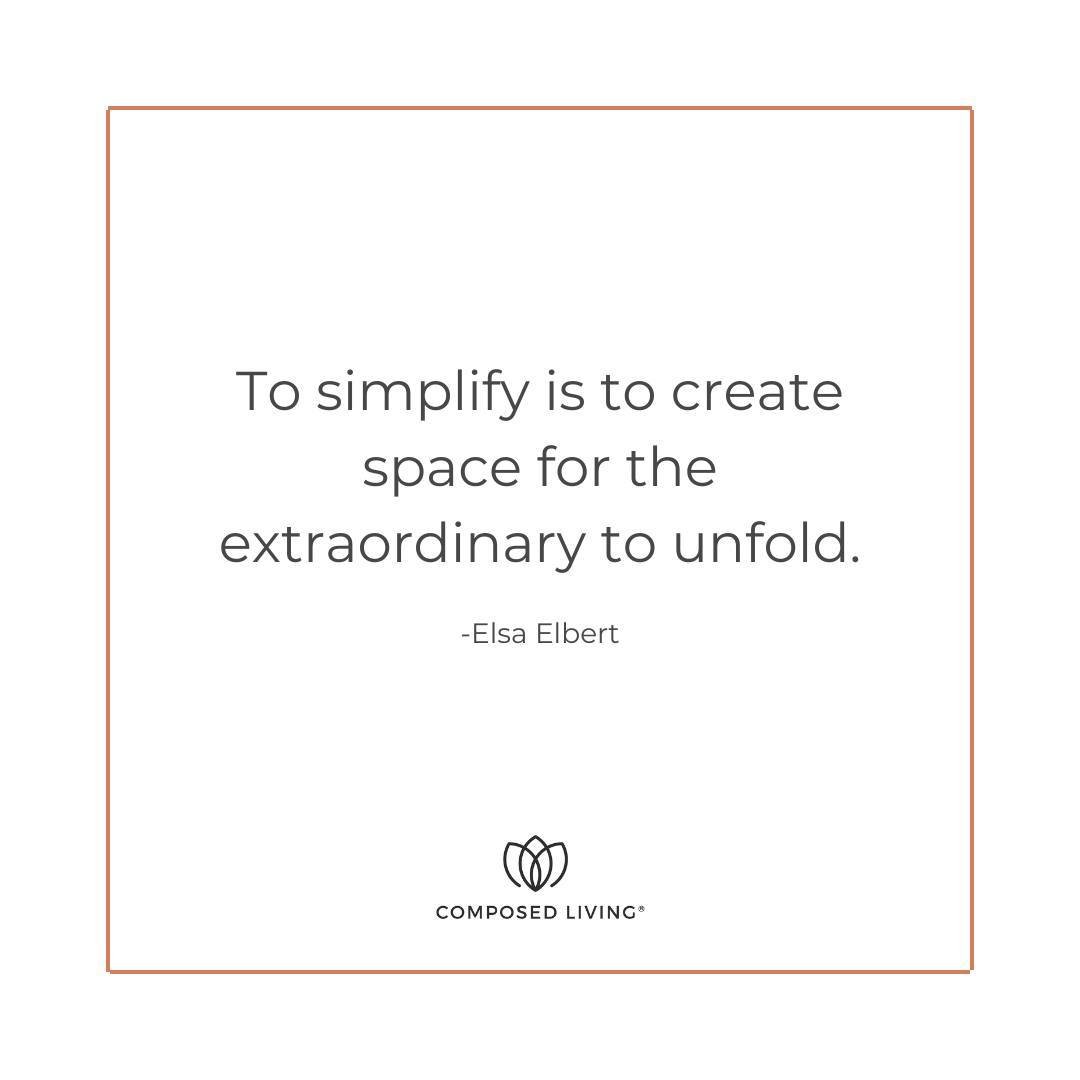 #simplicity #lessismore #declutter #intentionalliving #organizedhome #composedliving