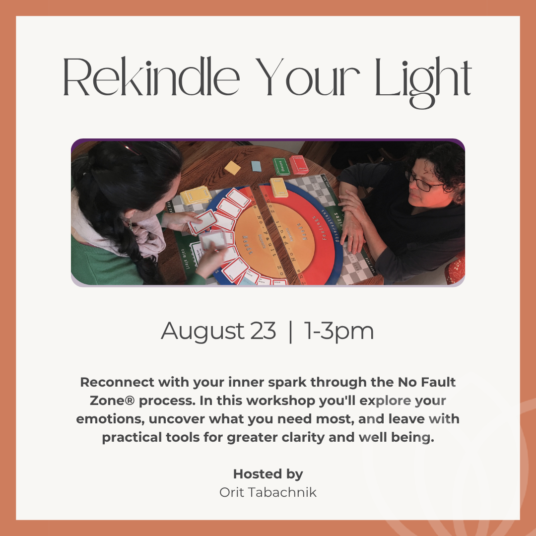 8/23: Rekindle Your Light