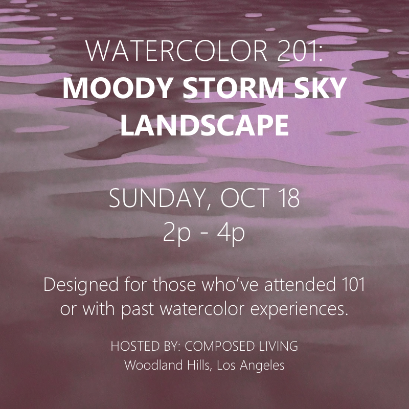 10/18 Watercolor 201: Landscapes