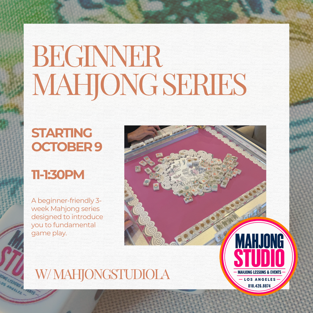 10/9 Beginner Mahjong Series