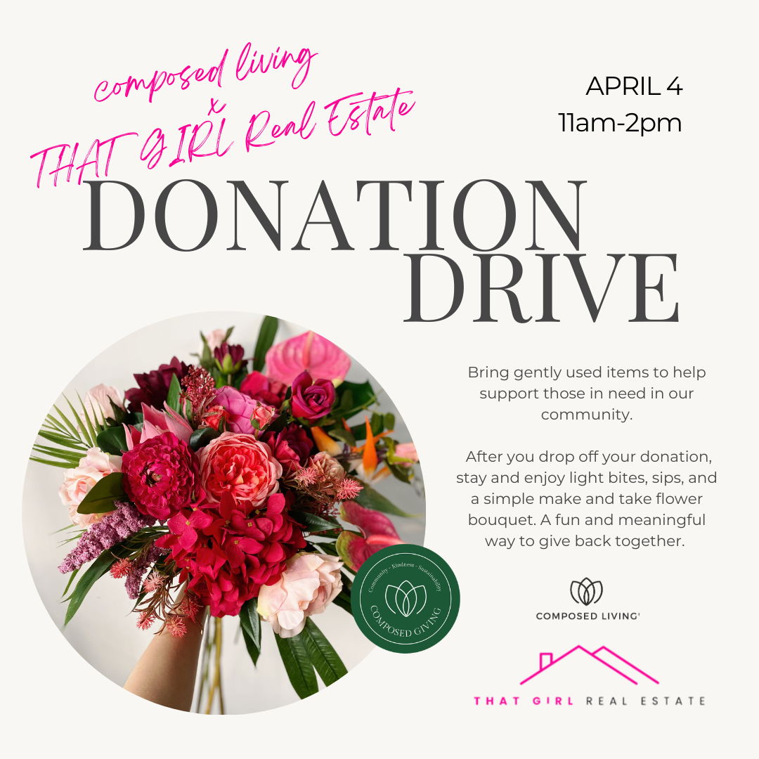 4/4 Donation Drive with That Girl Real Estate
