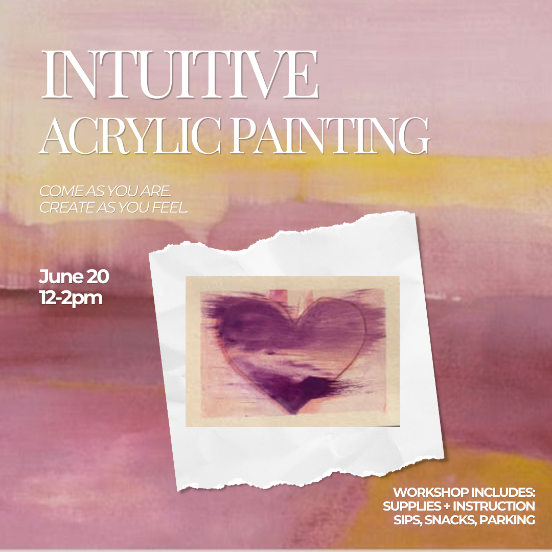 6/20 Intuitive Acrylic Painting
