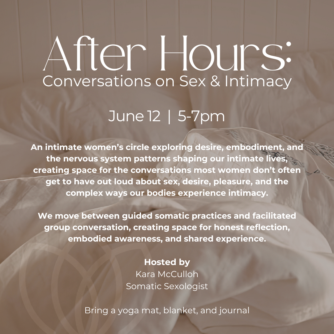 6/12 After Hours: Conversations on Sex & Intimacy for Women