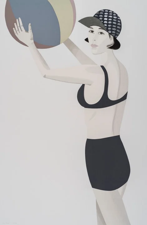 Alex Katz : Chance 2 (Vivien), 2016, 27-33 colour silkscreen on Saunders Waterford, white, cold press, 300 gsm fine art paper, 70 x 46 in., edition 50, edition numbers 16 & 17