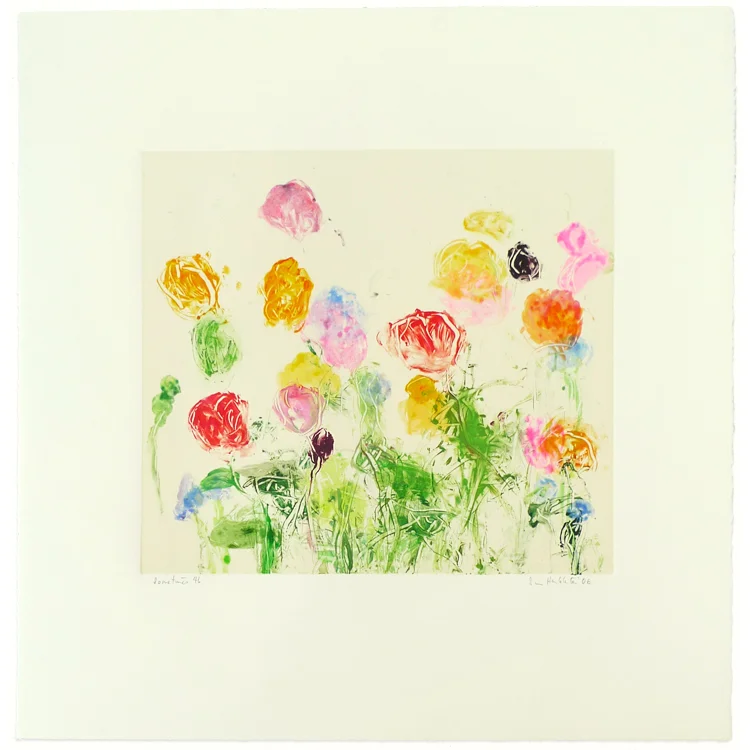 Susan Hambelton : sometimes 46, 2006, oil, monotype, 31 x 30