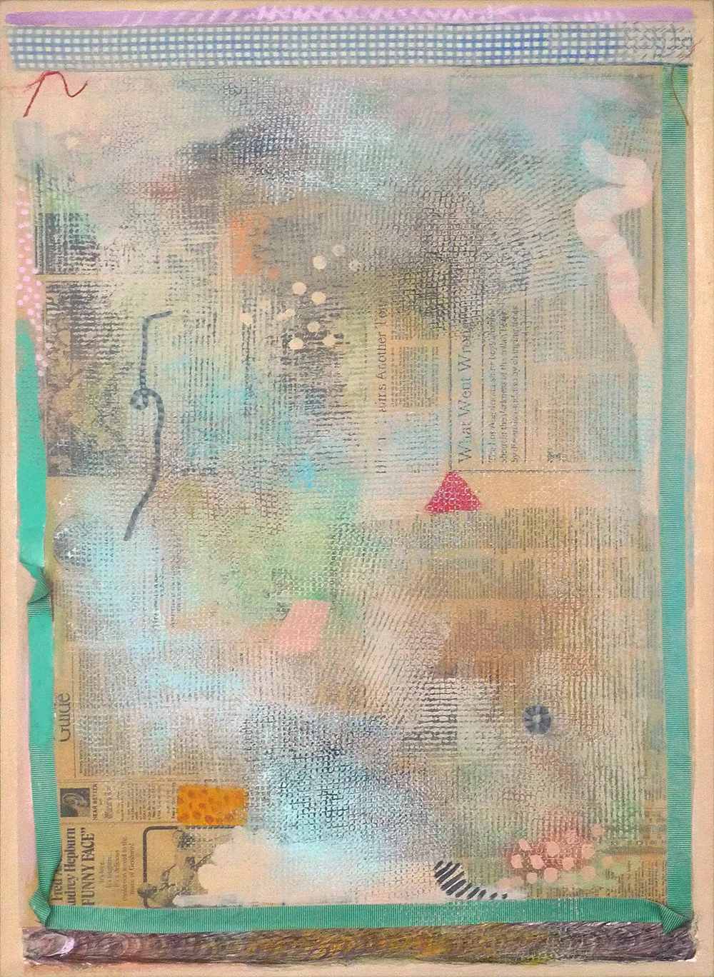 Robert Natkin : hanover, series, 1979, acrylic on canvas, 33 x 23.5 in
