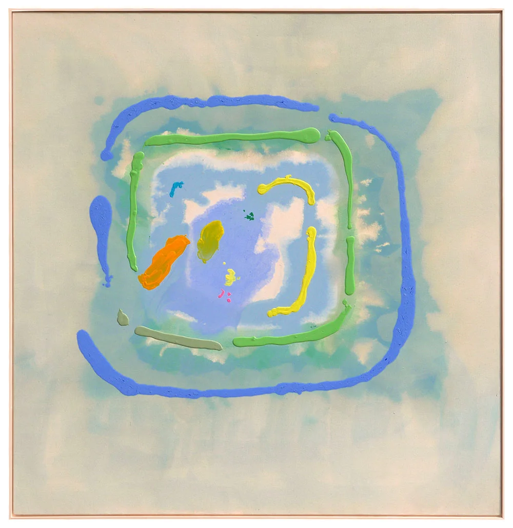 William Perehudoff : AC86-053, 1986, acrylic on canvas 68 x 66 inches